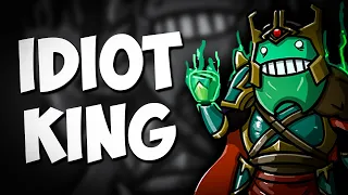 HOW TO GET FREE MMR WITH WRAITH KING ( DOTA 2 BROKEN GAME )