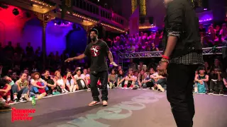 MonstaPop vs Blondy 1ST ROUND BATTLES Popping Forever - Summer Dance Forever 2015