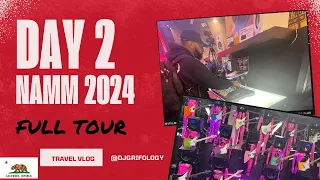 NAMM 2024 Part 2: Guitars, DJs, and More! Full Tour - Day 2 Highlights in Anaheim, Ca.