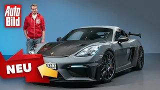 Porsche 718 Cayman GT4 RS (2021) | Erster Check im 500-PS-Cayman | Interview von Jan Götze