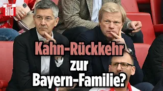 FC Bayern: Herbert Hainer über Kahn, die Stürmersuche & die Torwart-Frage | Lage der Liga