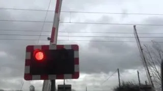 Broken Barrier At Cromwell Lane Level Crossing