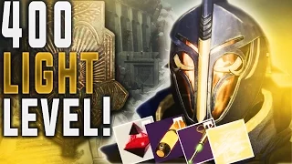 Destiny Rise of Iron. 400 LIGHT LEVEL!