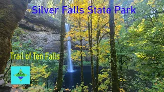 Silver Falls State Park | Trail of Ten Falls | Oregon | Full Time RV Living