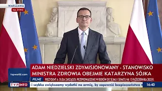 Minister zdrowia Adam Niedzielski odchodzi z rządu