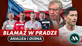 CZECHY - POLSKA 3:1. KOSZMARNY DEBIUT SANTOSA. NIEUDANY START EL. EURO 2024. ANALIZA I OCENA