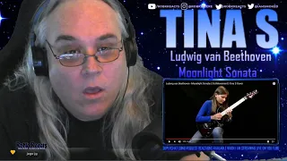 Tina S - Ludwig van Beethoven - Moonlight Sonata Cover 3rd movement - Requested Reaction