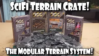 Checking out Mantic's Scifi Terrain Crate system