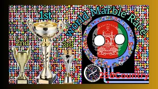 World Marble Race//Which country ranks first?  #countryrace #afghanistan