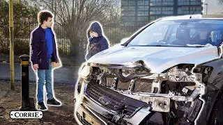 Simon Drink Drives And Crashes | Coronation Street