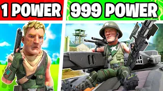 ich BAUE EINE LEVEL 99999999 ARMY BASE in Fortnite!