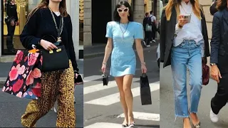 MAY  MILAN STREET FASHION 🇮🇹 SPRING SUMMER OUTFITS #whatarepeoplewearing #ootd #nyfw