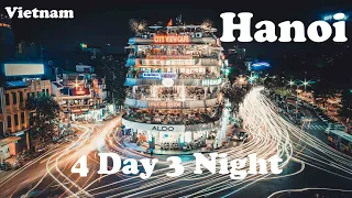 Vietnam Hanoi 4 Day 3 Night Travel Itinerary