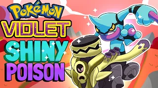 Attempting a Hardcore Nuzlocke of Pokémon violet using only SHINY Poison Pokémon