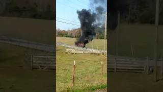 Tellico Plains Tennessee truck fire