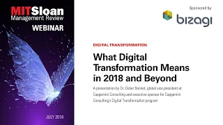 What Digital Transformation Means in 2018 and Beyond