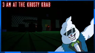 3:00 AM at The Krusty Krab // Spongebob Horror Game