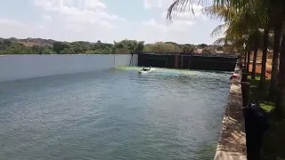 PISCINA DE ONDAS  PRIMEIRA ONDA SURFADA EM GOIÂNIA