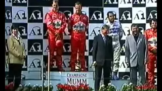 GP Áustria 2002 - Última volta.