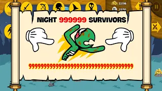 SUMMON 99999 ZOMBIE DEATH IN THE LONG NIGHT | STICK WAR LEGACY - KASUBUBKTQ