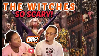 THE WITCHES | Official Trailer | COUPLE REACTION - - HBOMax -- SO SCARY! --BOOTH&MUSHI REACTIONS