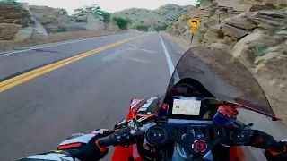 Hunting Down A Fast CBR1KRR Rider On My Panigale V4