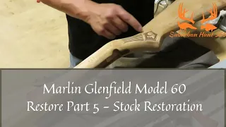 Glenfield Model 60 Part 5   Restoring The Stock
