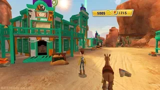 Toy Story 3: The Video Game - Woody's Roundup (Toy Box Mode) Walkthrough Part 2