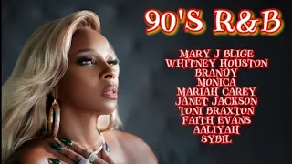 Best Of 90s R&B ft Mary J Blige, Whitney Houston, Brandy, Monica & more