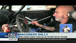 Jasmeet Chana will be the first off the ramp in the Machakos rally