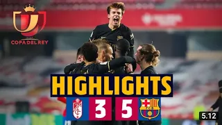 FC BARCELONA vs GRANADA (5-3) || highlights FULL all goals quality HD