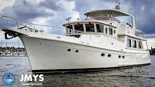 SELENE 55 – FINISH GRADE – [Talk Through Tour] – Trawler for Sale – JMYS