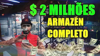 Como ganhar mais de $ 2 milhões com um depósito de caixas completos no GTA Online!!