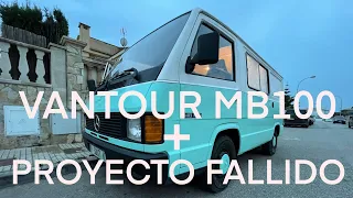 VANTOUR ( en Español ) MERCEDES BENZ MB100 | +PROYECTO FALLIDO