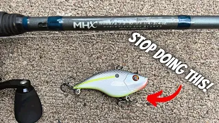 90% Of Anglers Don't Know How To Fish A Lipless Crankbait!  Learn To Master It With These Retrieves!