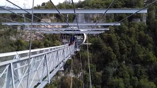 Прыжок с высоты 207 метров. Скайпарк Сочи. BUNGY 207. 2019