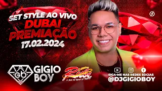 CD AO VIVO GIGIO BOY NA DUBAI PREMIAÇÃO DO GIGIO BOY - LENDÁRIO RUBI - 17,02,2024