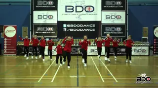 COLLISION XSISDANZ - 12& Under First Timers - BDO MIDLANDS 2016