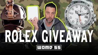 WOMD 55 | ROLEX GIVEAWAY! — A Hero Deserves Infinite Time ⌚❤️ Valentine's Day Special