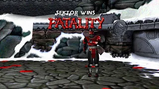 Mortal Kombat Gold • SEKTOR • Arcade Ladder (MASTER)