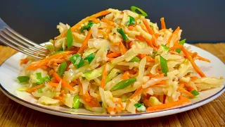 I eat this coleslaw for dinner every day and lose weight without dieting!