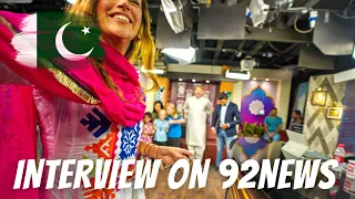 WE'RE ON PAKISTAN TV! See our interview with 92News Pakistan TV about travel in Pakistan with kids!