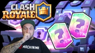 Clash Royale 3x Super Magical Chest opening ( 2x LEGENDARIES!!)