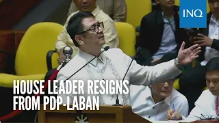 House leader resigns from PDP-Laban, names ex-Pres. Duterte as person maligning chamber