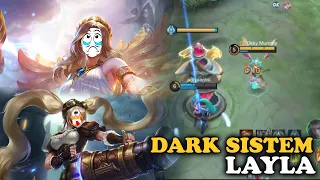 Ketemu Player Layla Dark Sistem 😭😭😭 - MOBILE LEGEND