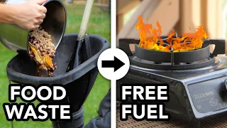 How To Convert Food Waste Into FREE Cooking Fuel