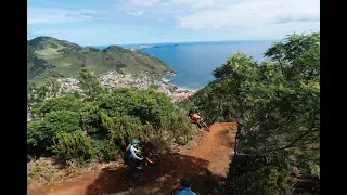 Veronique Sandler and Brendan Fairclough explore Madeira Island for VISION Movie