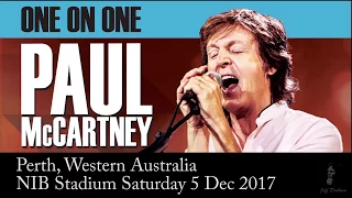 Paul McCartney LIVE in concert Perth Dec 2017