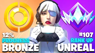 Bronze to Unreal SPEEDRUN (Solo Fortnite Ranked)