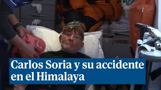 Carlos Soria por fin llega a Katmandú tras su accidente en el Himalaya